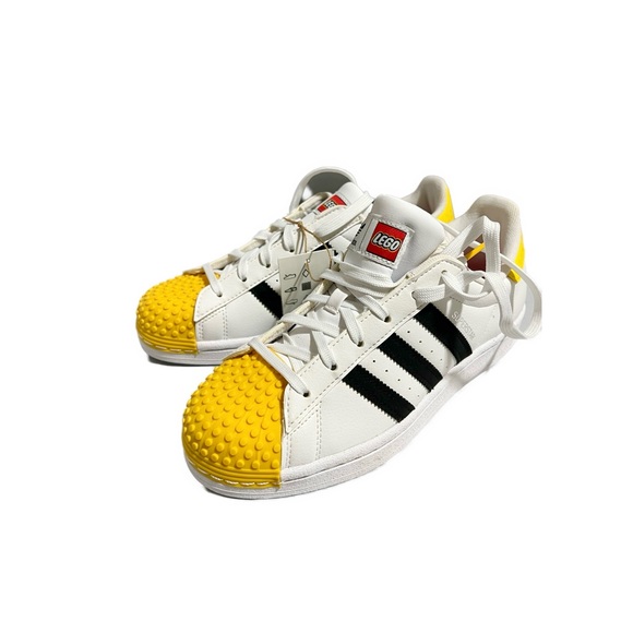adidas Shoes - New Adidas Lego White Sneakers Shoes size 5.5 US